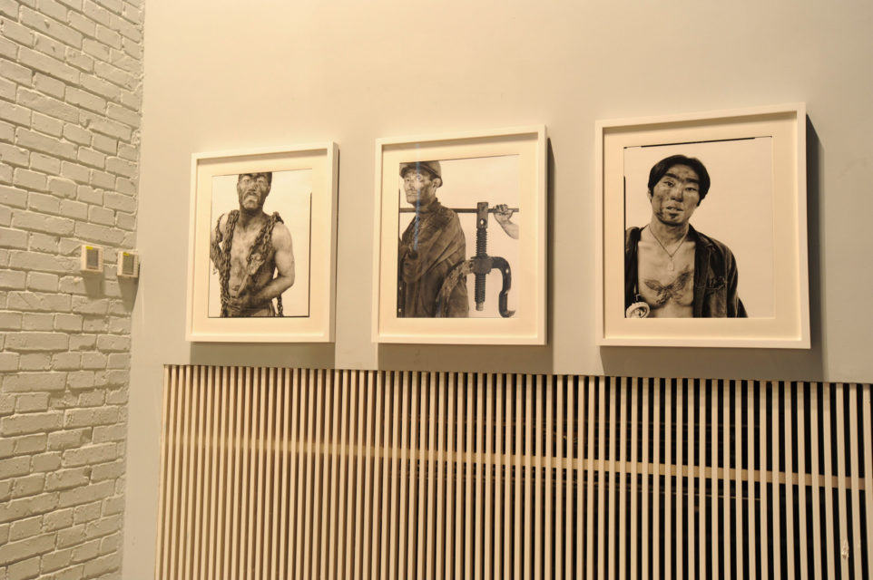 Installation shot of WATW at Three Shadows Photography Art Centre, Beijing (2009-2010).