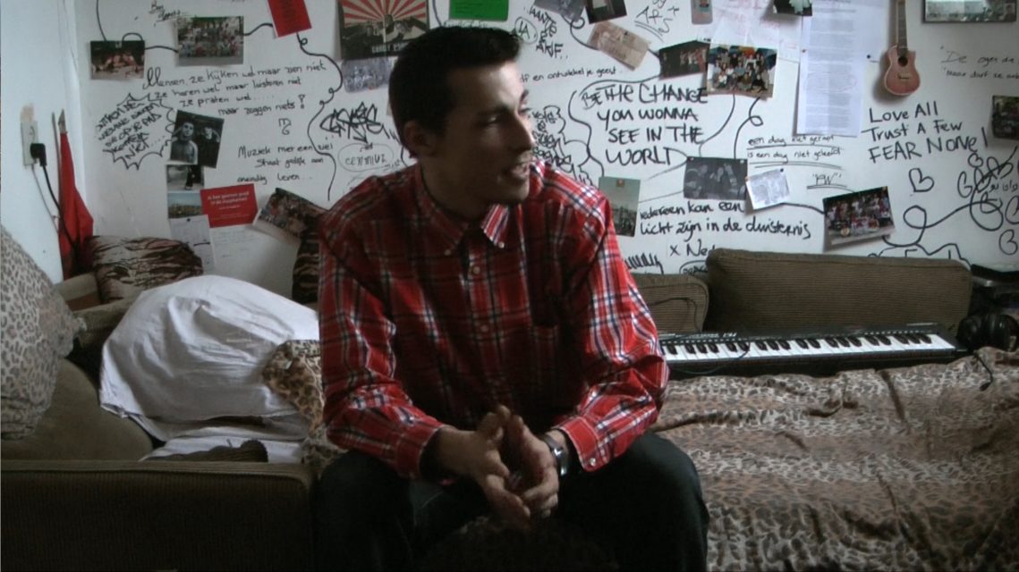 Still from Laid, from the series Observations (2010). In Observations, Behrens worked with a group of youngsters including Laid - a rapper from Rotterdam