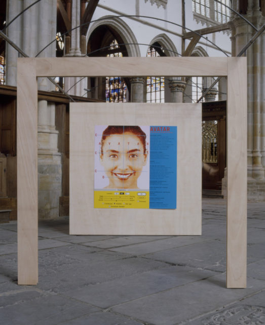 Avatar installation view, Oude Kerk, Amsterdam