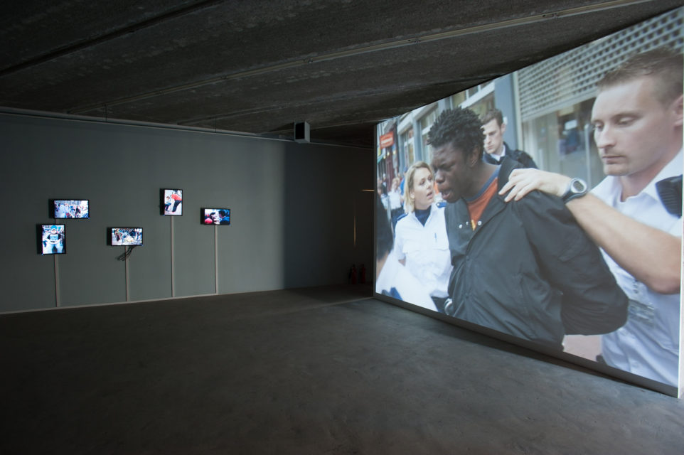 Installation shot of WATW at Three Shadows Photography Art Centre, Beijing (2009-2010).