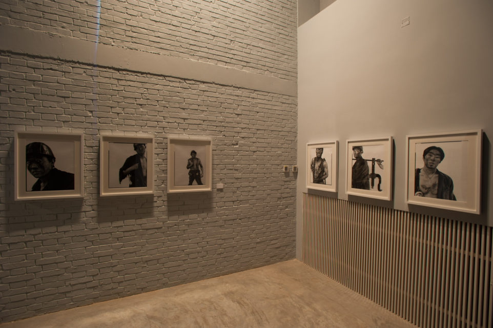 Installation shot of WATW at Three Shadows Photography Art Centre, Beijing (2009-2010).