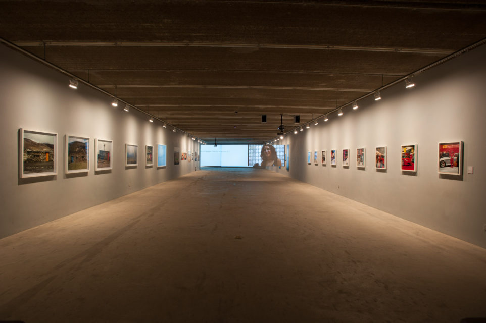 Installation shot of WATW at Three Shadows Photography Art Centre, Beijing (2009-2010).