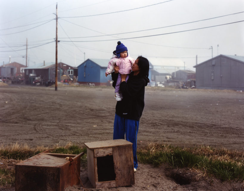 Helen Olanna with Angel, her daughter - The Last Days Of Shismaref