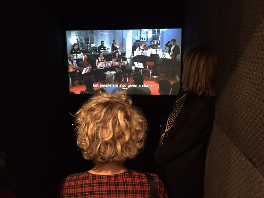 Mini Opera: A Postcard from Aleppo 
video projection, Castrum Peregrini, Amsterdam 2015