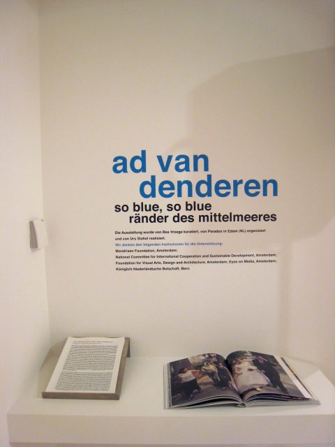 So Blue So Blue at Fotomuseum Winterthur, Switzerland, 2009