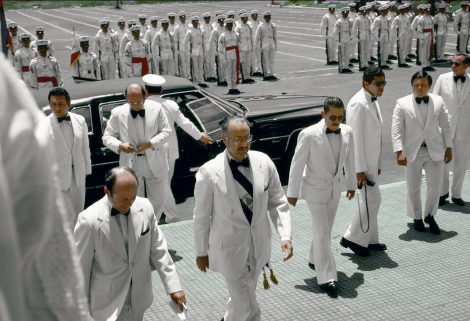 Reframing History, Nicaragua, 2004. Photograph taken in Nicaragua, Managua, 1979.