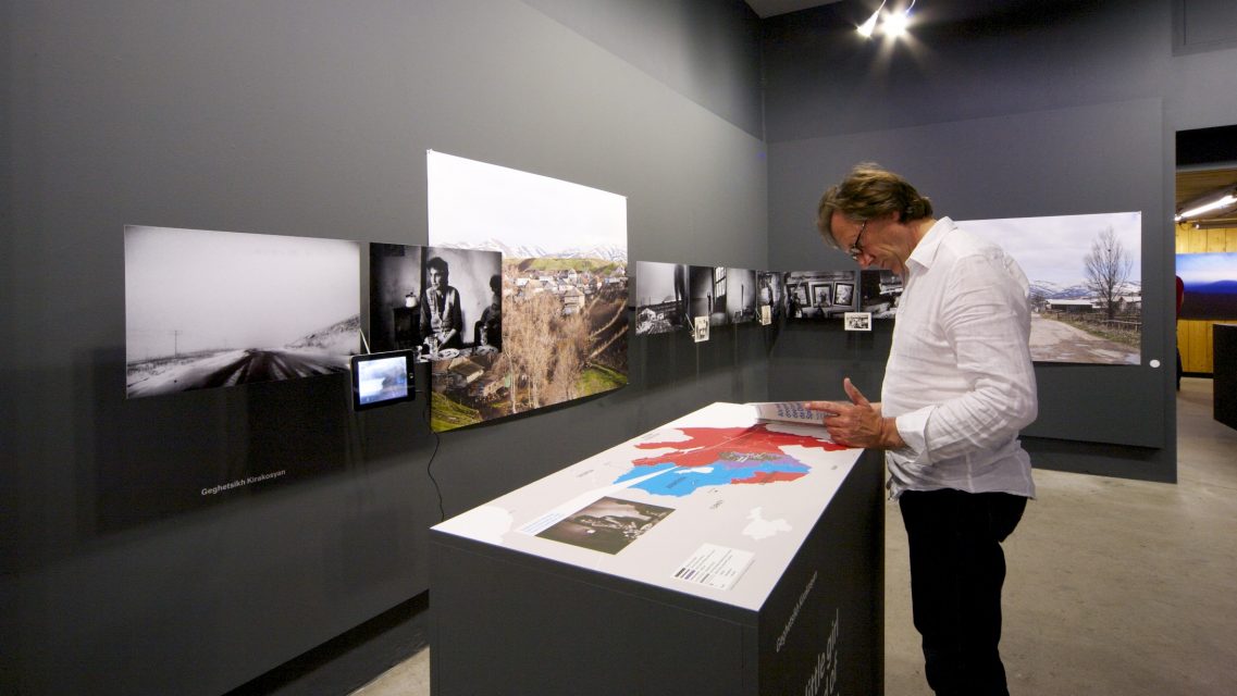 Offside at the Noorderlicht Gallery, Groningen, June 2012.