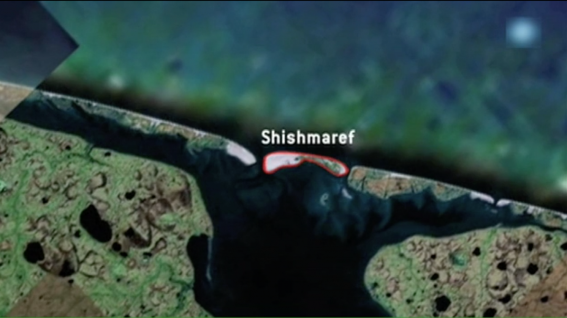 Still from the educational video - The Last Days of Shishmaref