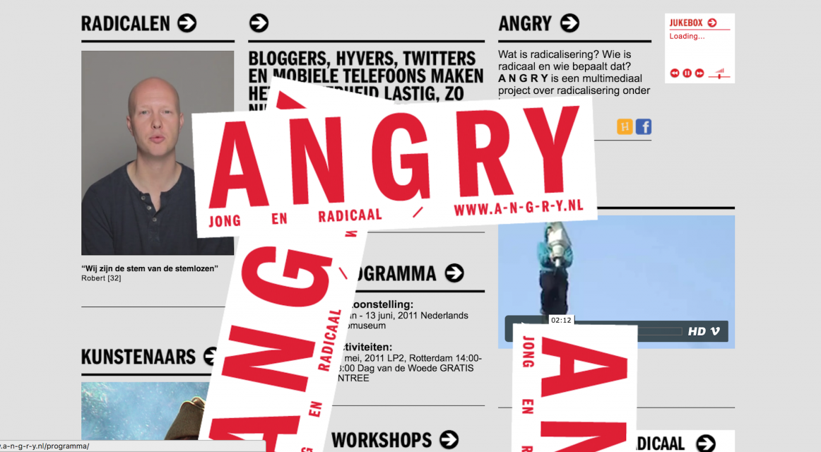 Homepage ANGRY 