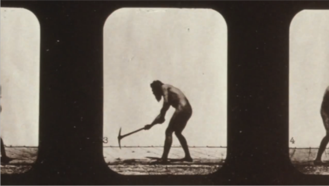 Analogue film still by Eadweard Muybridge