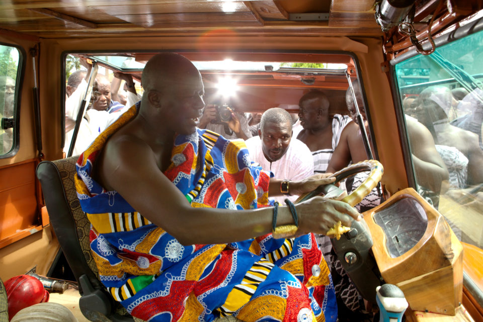 King Otumfuo Osei Tutu II officially inaugurates Turtle 1