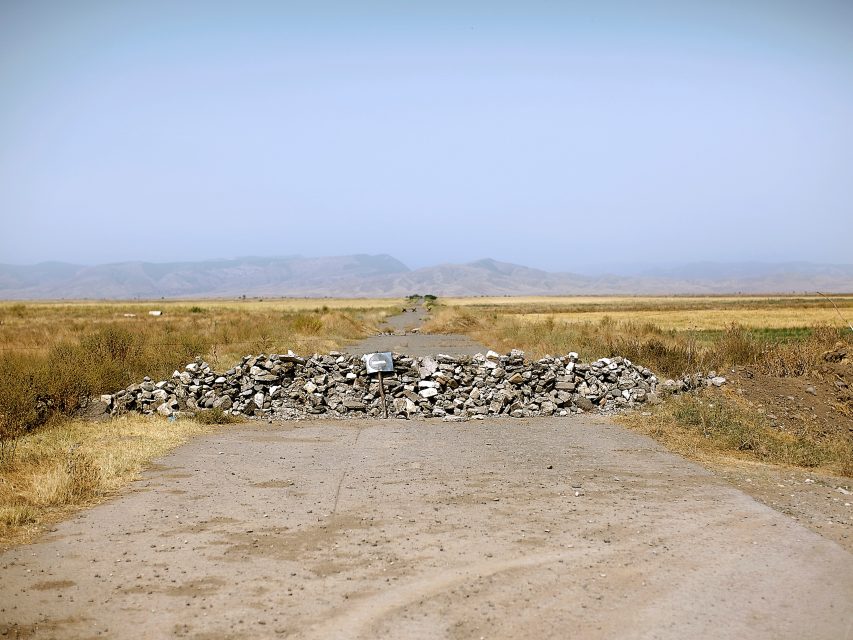 Agdam region, Azerbaijan, 24-07-2011.