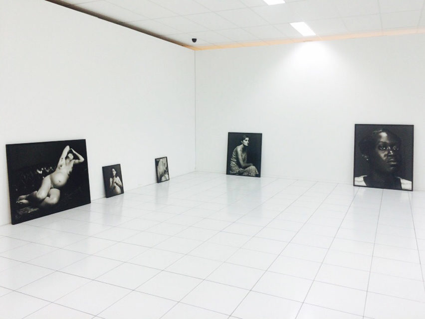 Installing Me We at Kunsthal Citroën, September 2015