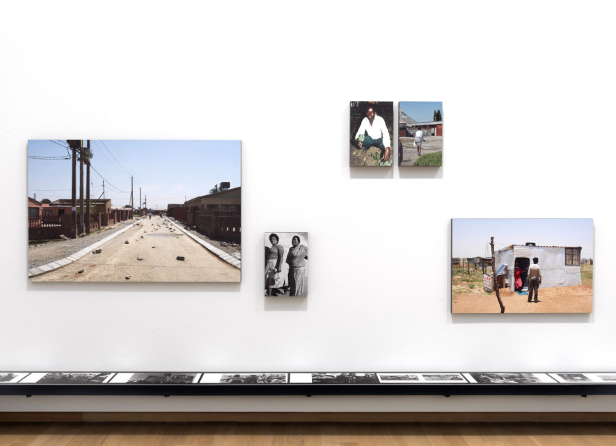 Installation view Welkom Today – Ad van Denderen, Lebohang Tlali and many others, 2019, Stedelijk Museum Amsterdam.