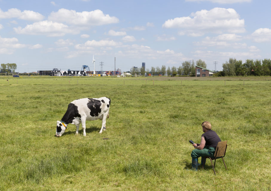 Testing equipment at Dairy Campus, Leeuwardem (2015)