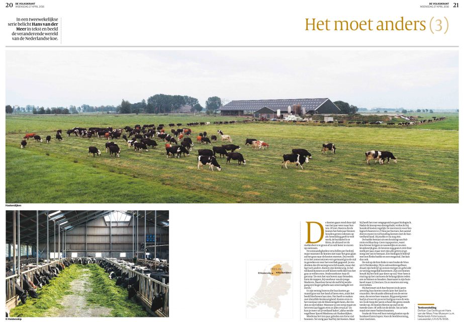 Het moet anders #3, De Volkskrant, 27 April 2016