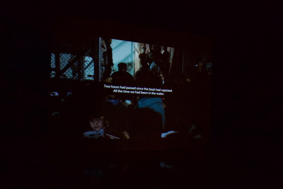 Still from Borders Kill at Benaki Museum, Athens