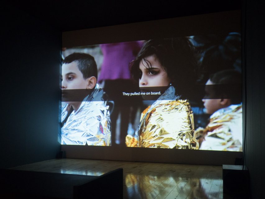 Still from Borders Kill at Benaki Museum, Athens