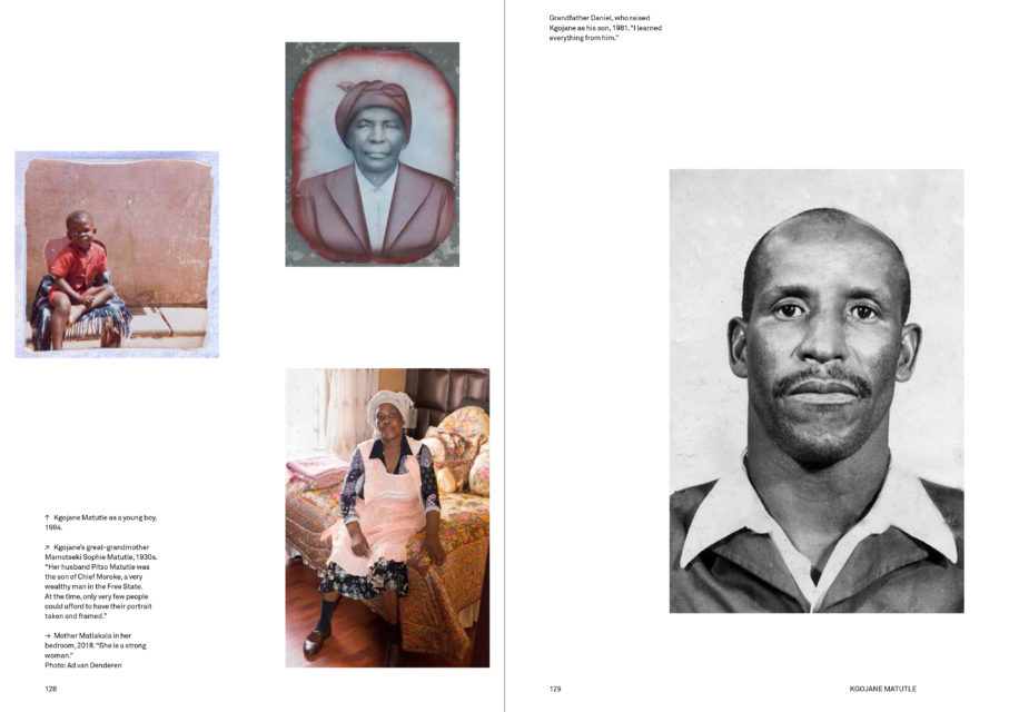 Spread from the photo book Welkom Today, English edition