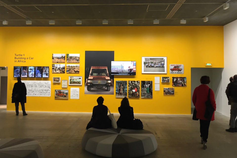 Installation Turtle 1 at Fondation Cartier, Paris (2017). 