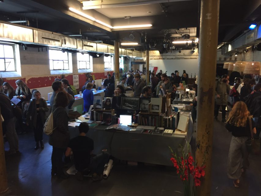 Book market at Liège Photobook Festival