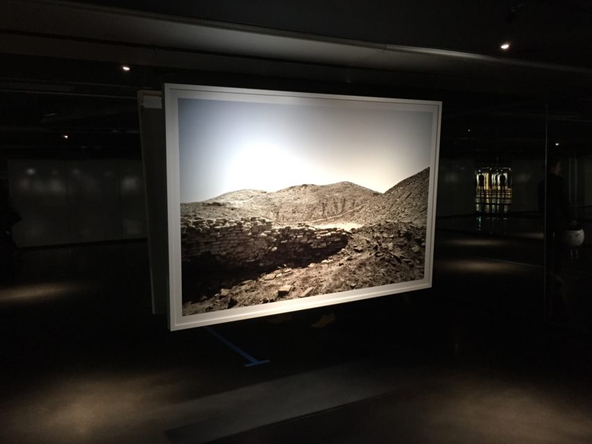 Installation shot 'The Last Water War', Institut du monde arabe