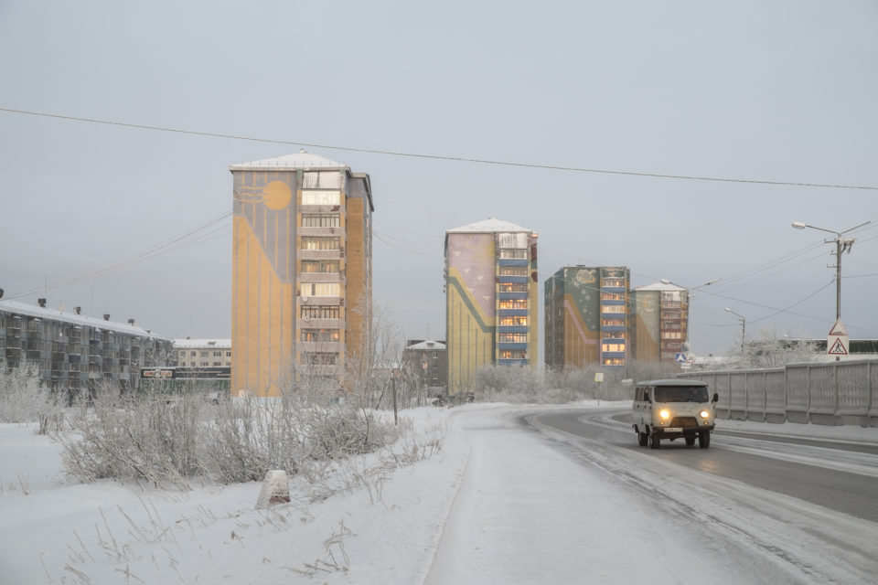 The city Vorkuta is built on the remains of the biggest gulag complex in the European part of the Soviet Union. 