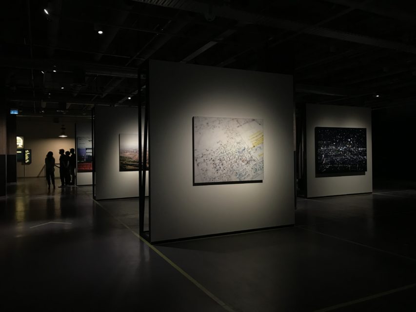 Selection of photo- and video works in the second half of the exhibition